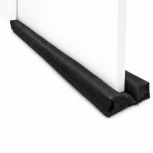 Protetor de Porta 80 cm Preto - Vedação contra Insetos