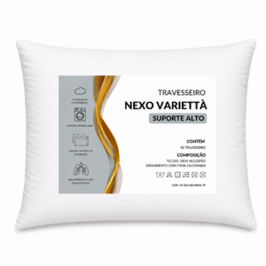 Travesseiro Extra Sono 50x70 Alta Densidade Confortável e Resistente